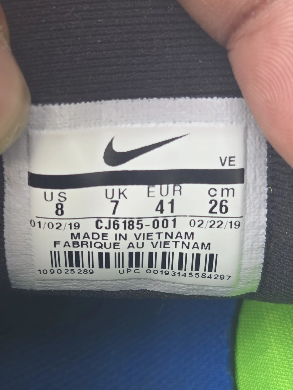 Nike lightweight black